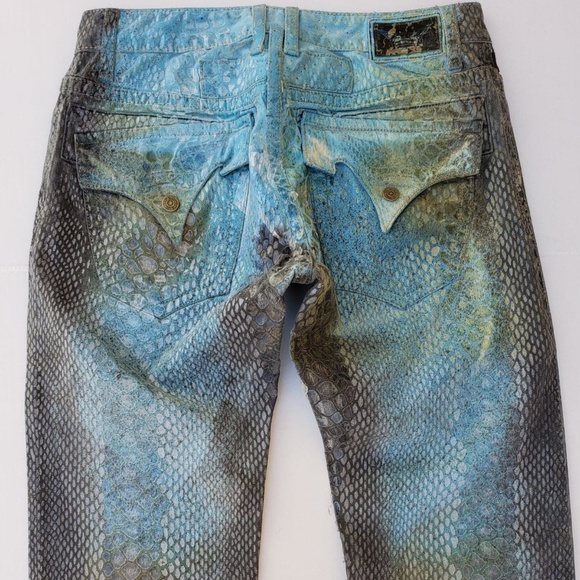 ROBIN'S JEAN R Flap Straight Leg Jeans - Picture 7 of 8